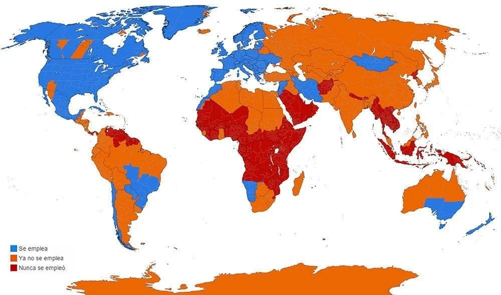 1. Daylight saving time map