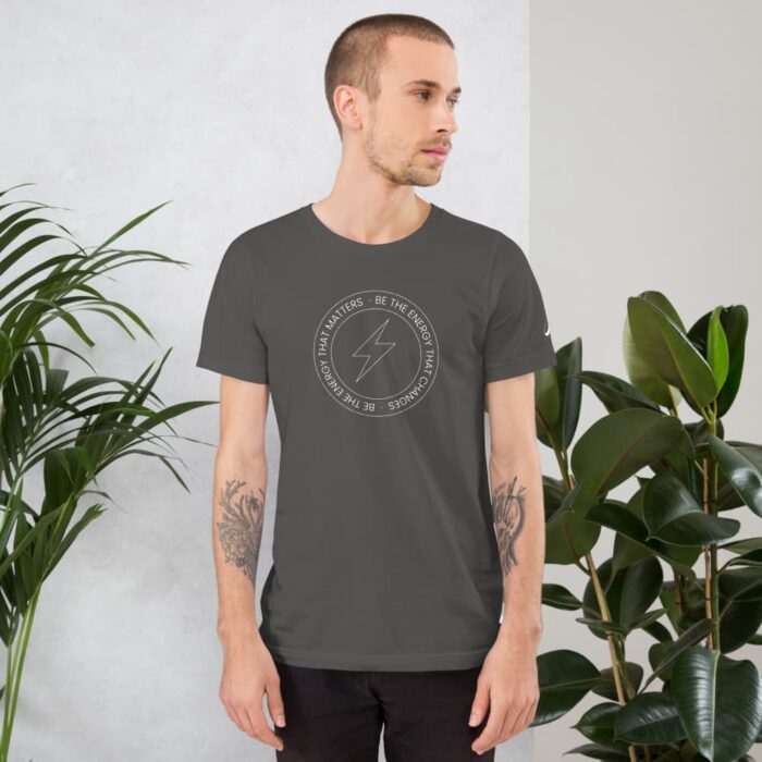 Energy Matters Dark Grey T-Shirt Man 1