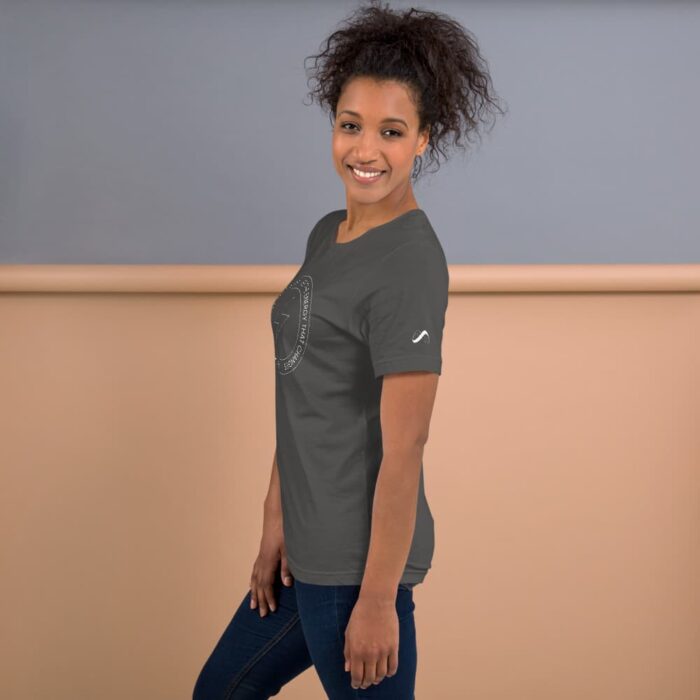 Energy Matters Dark Grey T-Shirt Woman 3