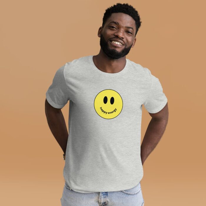 Camiseta Happy Energy Gris Hombre 1