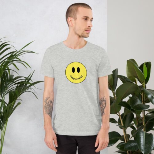 Camiseta Happy Energy Gris Hombre 5