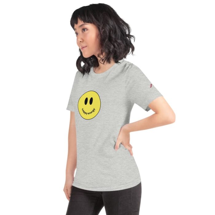 Camiseta Happy Energy Gris Mujer 4