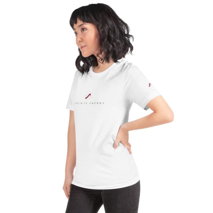 Infinite Energy White T-Shirt Woman 3