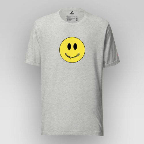 Happy Energy Grey T-Shirt