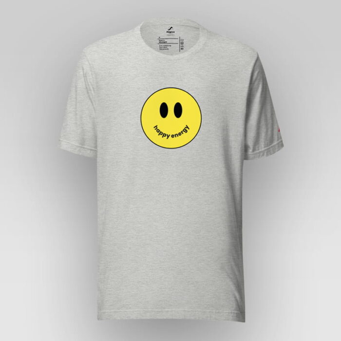 Camiseta Happy Energy Gris