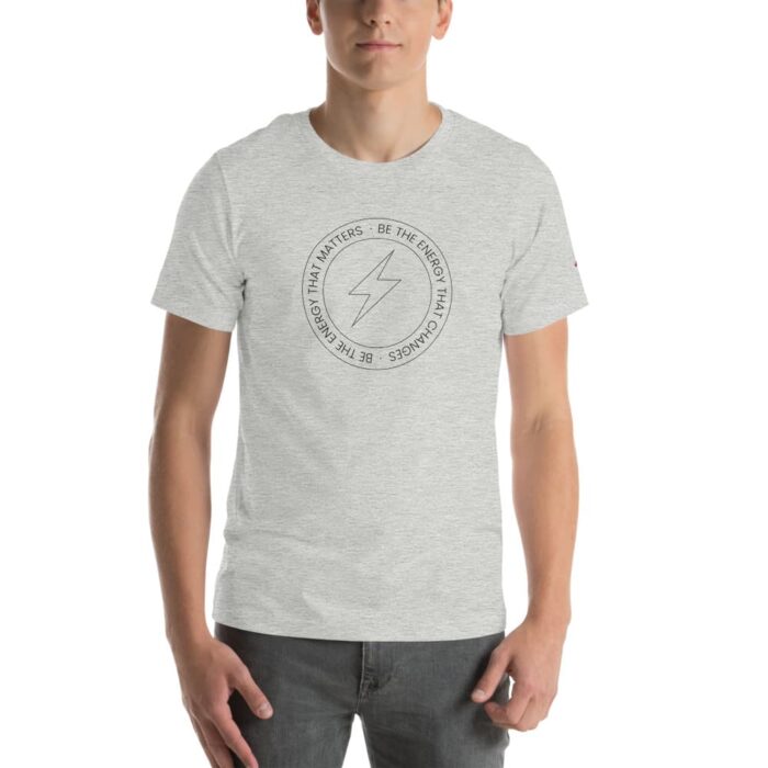 Energy Matters Grey T-Shirt Man 2