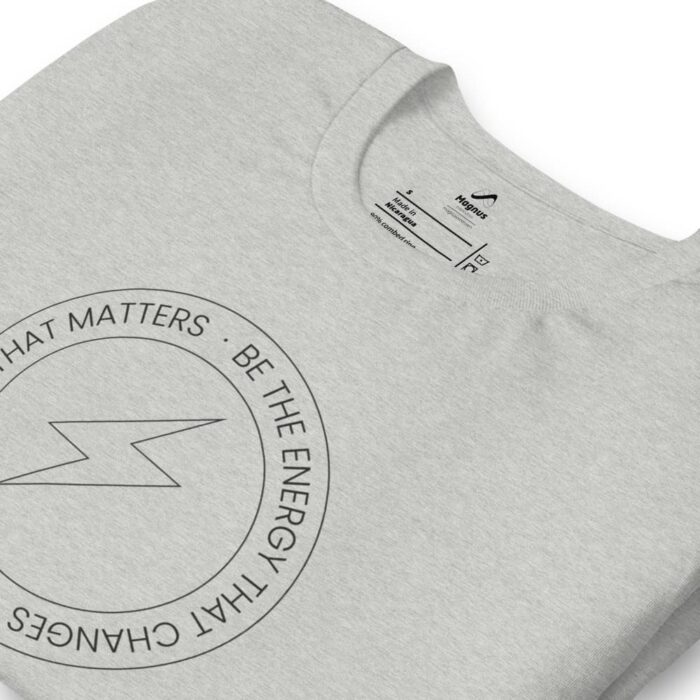 Energy Matters Grey T-Shirt Folded 2