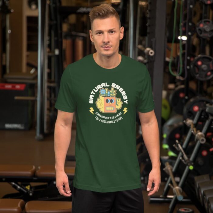 Natural Energy Green T-Shirt Man 1