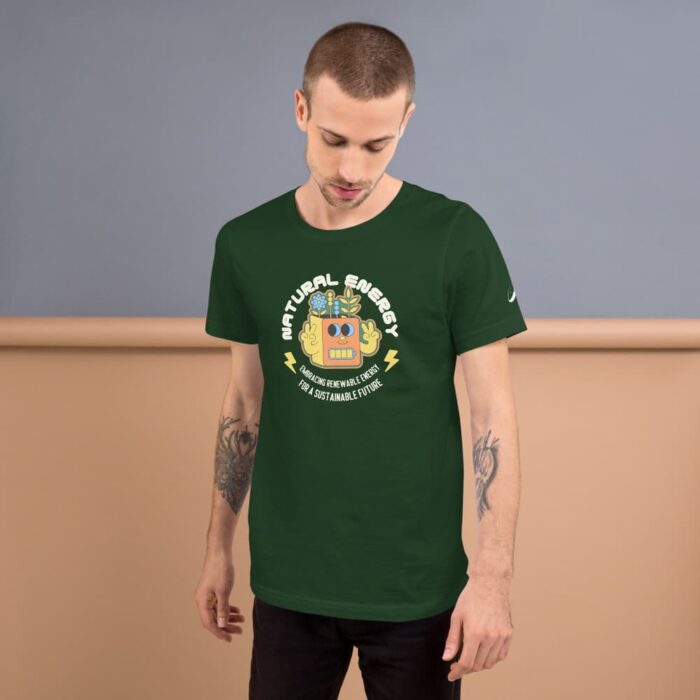 Natural Energy Green T-Shirt Man 2